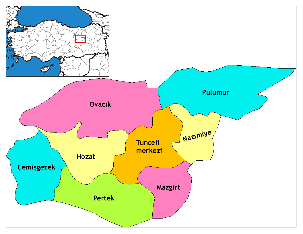 Ovacık Nerenin İlçesi