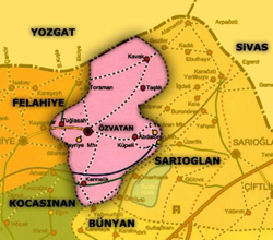 Özvatan Nerenin İlçesi