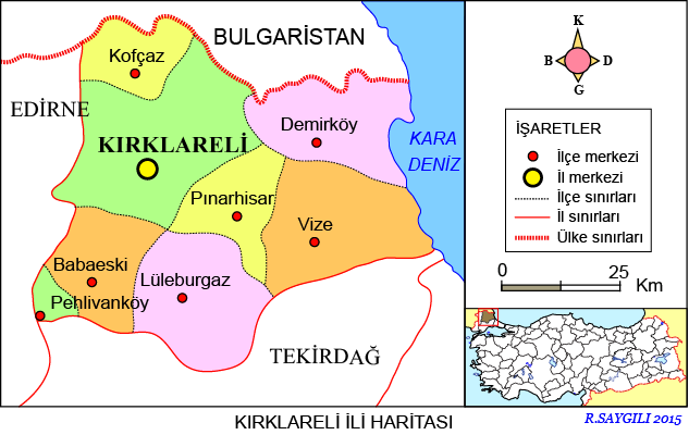 Pehlivanköy Nerenin İlçesi