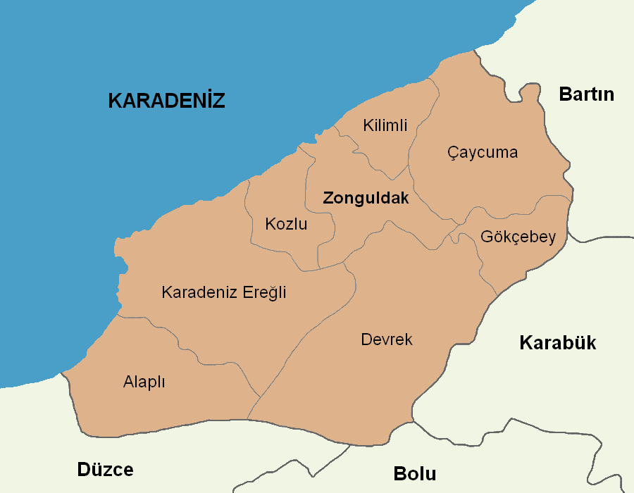 Karadeniz Ereğli Nerenin İlçesi